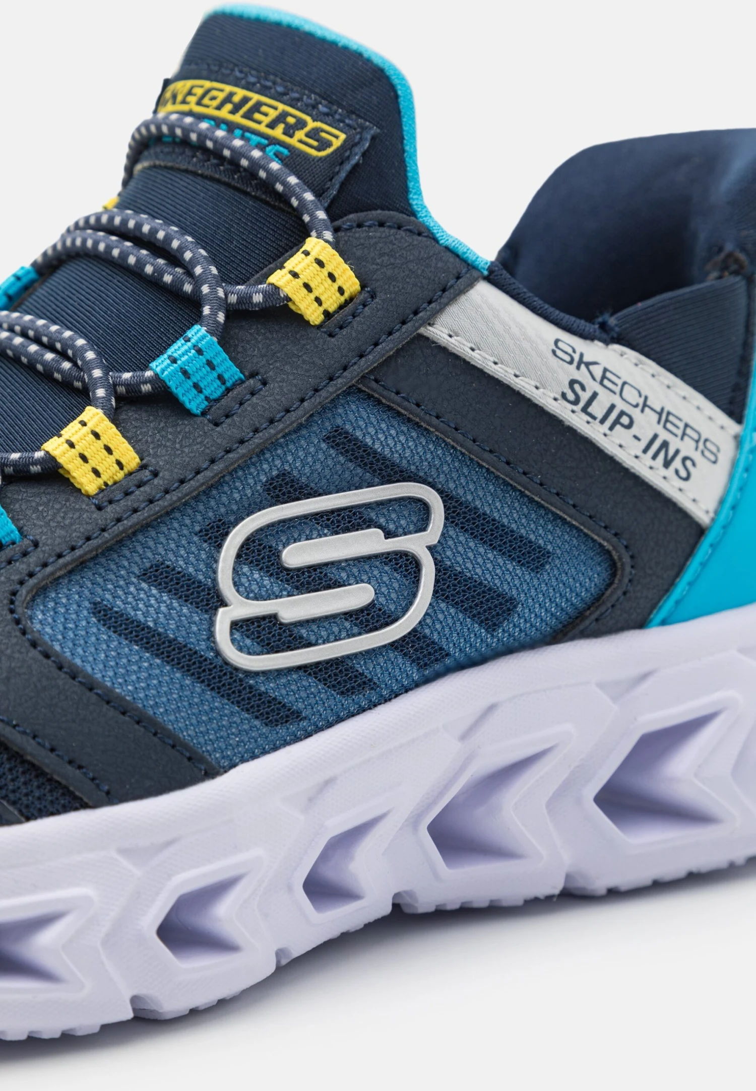 Skechers Hypno Flash 2.0 Unisex - Sneakers Laag - Navy/Blue/Yellow 6 Skechers Hypno Flash 2.0 Unisex - Sneakers Laag - Navy/Blue/Yellow - Afbeelding 6