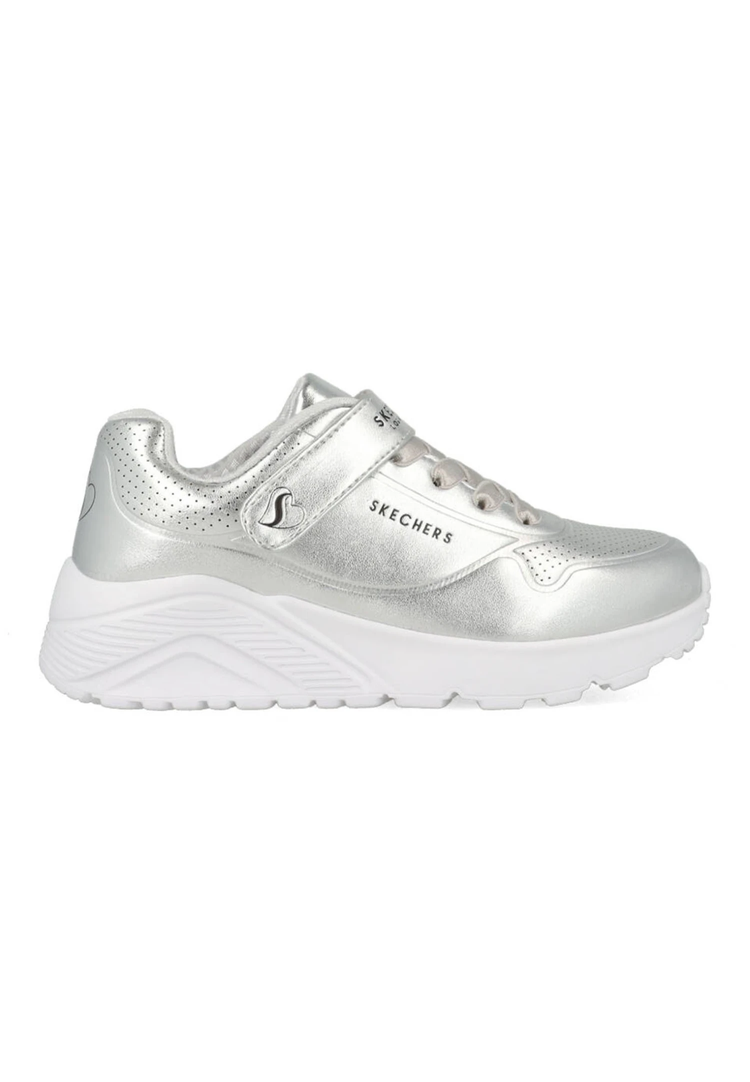Skechers Uno Lite 310453L/Sil Silber-28 - Sneakers Laag - Silver 4 Skechers Uno Lite 310453L/Sil Silber-28 - Sneakers Laag - Silver - Afbeelding 4