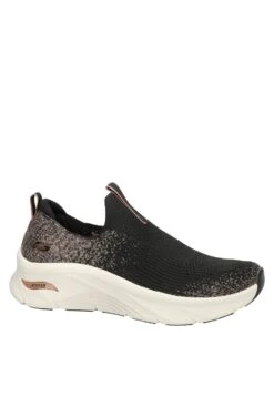 Skechers Archfit D`Lux Instapschoen - Instappers - Zwart -Aanbiedingen Skechers Winkel 4fb6ab80b5ce4e93af5a53fe5d6b04be