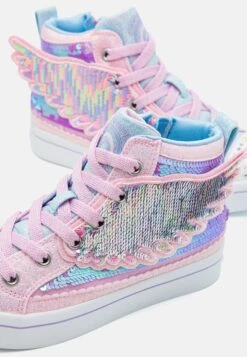 Skechers Twi-Lites 2.0 - Sneakers Hoog - Light Pink/Multi-Coloured -Aanbiedingen Skechers Winkel 59e0c4af46e6406694b39f2d452ba8f6