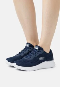 Skech Lite Pro - Sneakers Laag - Navy/White
