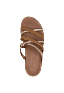 Skechers Beverlee Archfit- Muiltjes Met Hak - Beige -Aanbiedingen Skechers Winkel 5cddacb84ac7400c933ec42ea1f863d5