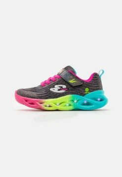 Skechers Twisty Brights - Sneakers Laag - Black/Multi Trim