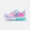 Skechers Flutter Heart Lights - Sneakers Laag - Lavender/Multi-Coloured