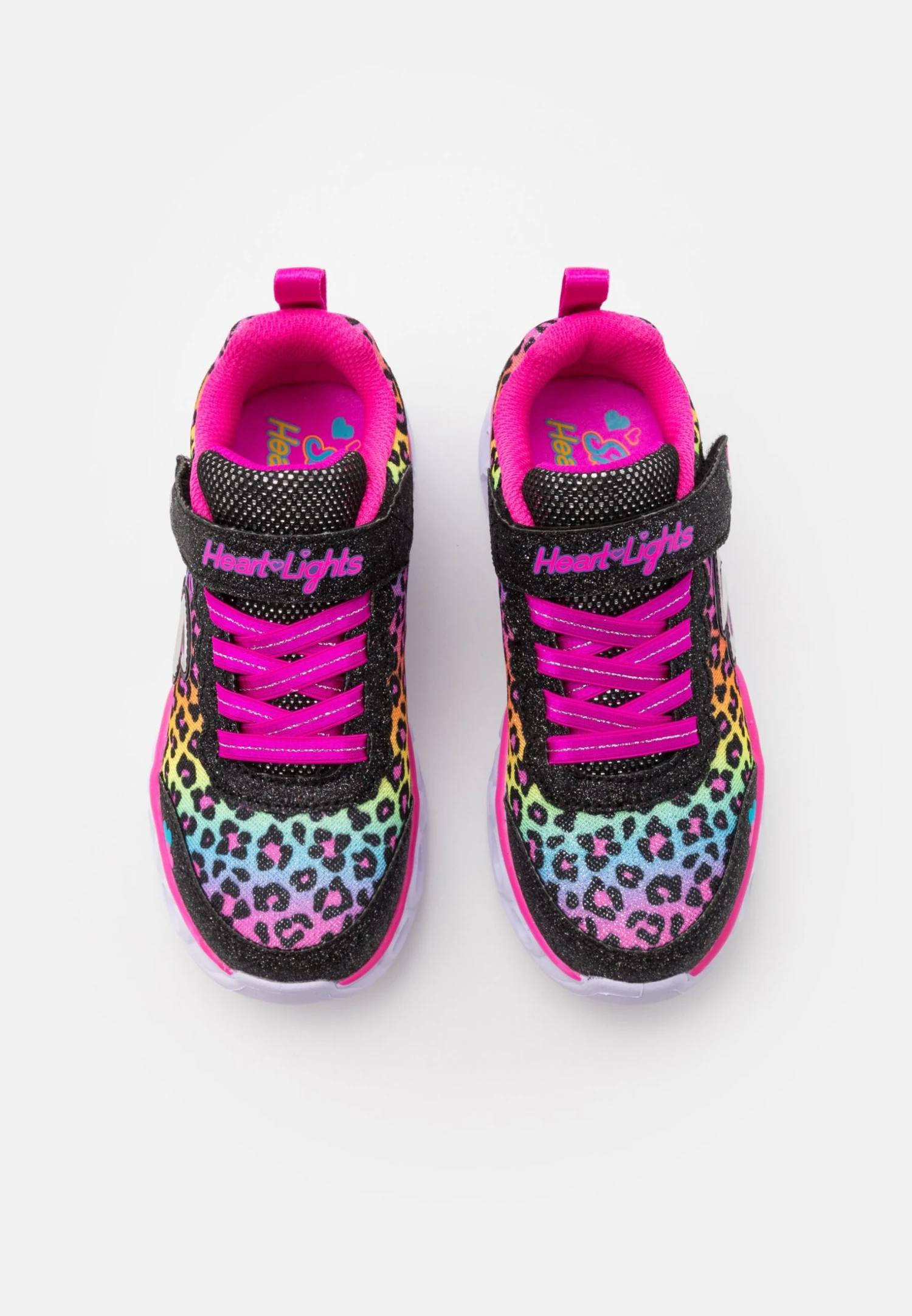 Skechers Heart Lights - Sneakers Laag - Black/Multicolor 4 Skechers Heart Lights - Sneakers Laag - Black/Multicolor - Afbeelding 4