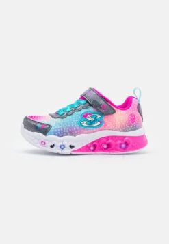 Skechers Flutter Heart Lights - Sneakers Laag - Navy/Multi-Coloured