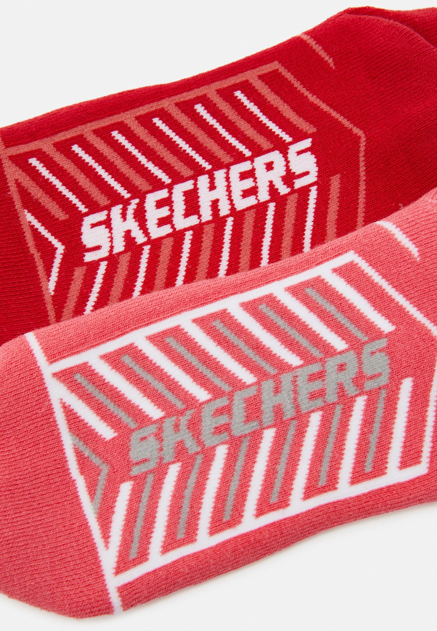 Skechers Basic Cushioned Sneaker 6 Pack - Sokken - Sun Kissed Coral 2 Skechers Basic Cushioned Sneaker 6 Pack - Sokken - Sun Kissed Coral - Afbeelding 2