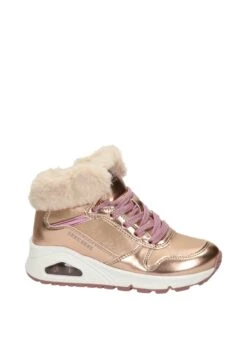 Skechers Sneakers Hoog - Goud -Aanbiedingen Skechers Winkel 69408e04b4f142db8a3609c8840f9655