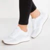 Bobs Squad - Sneakers Laag - White/Silver