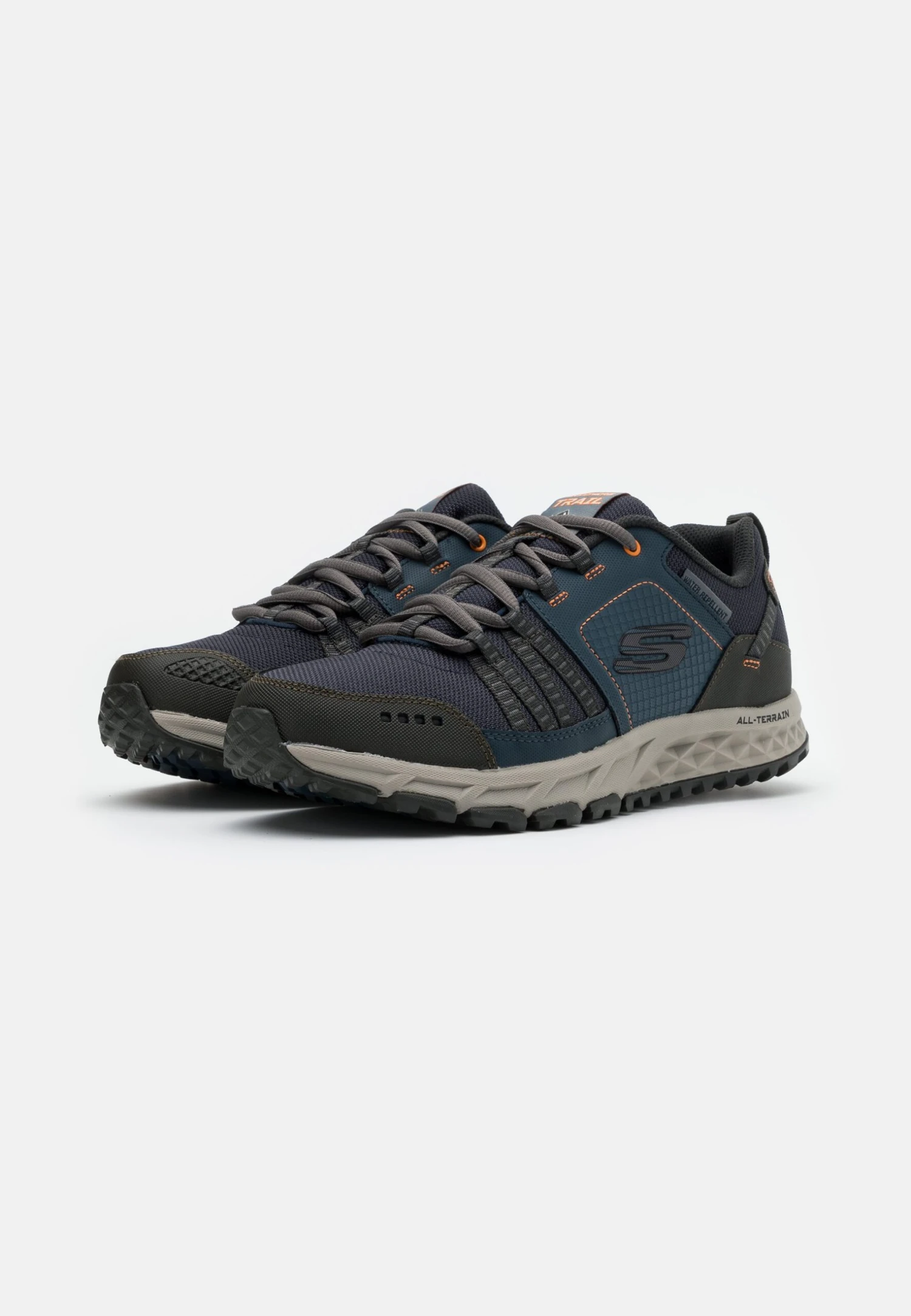 Skechers Escape Plan - Sneakers Laag - Navy/Orange 2 Skechers Escape Plan - Sneakers Laag - Navy/Orange - Afbeelding 2