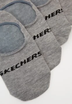 Skechers Basic Footies Ventilation 6Pack - Enkelsokken - Light Grey Melange -Aanbiedingen Skechers Winkel 6f9c3ce5b51e4184a665901449ee5520