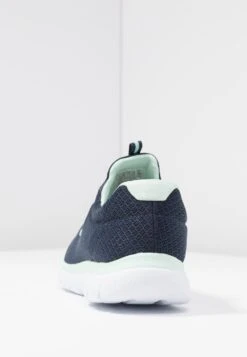 Summits Wide Fit - Sneakers Laag - Navy/Aqua -Aanbiedingen Skechers Winkel 727f9ae90cc049a189855e1c16b503f0