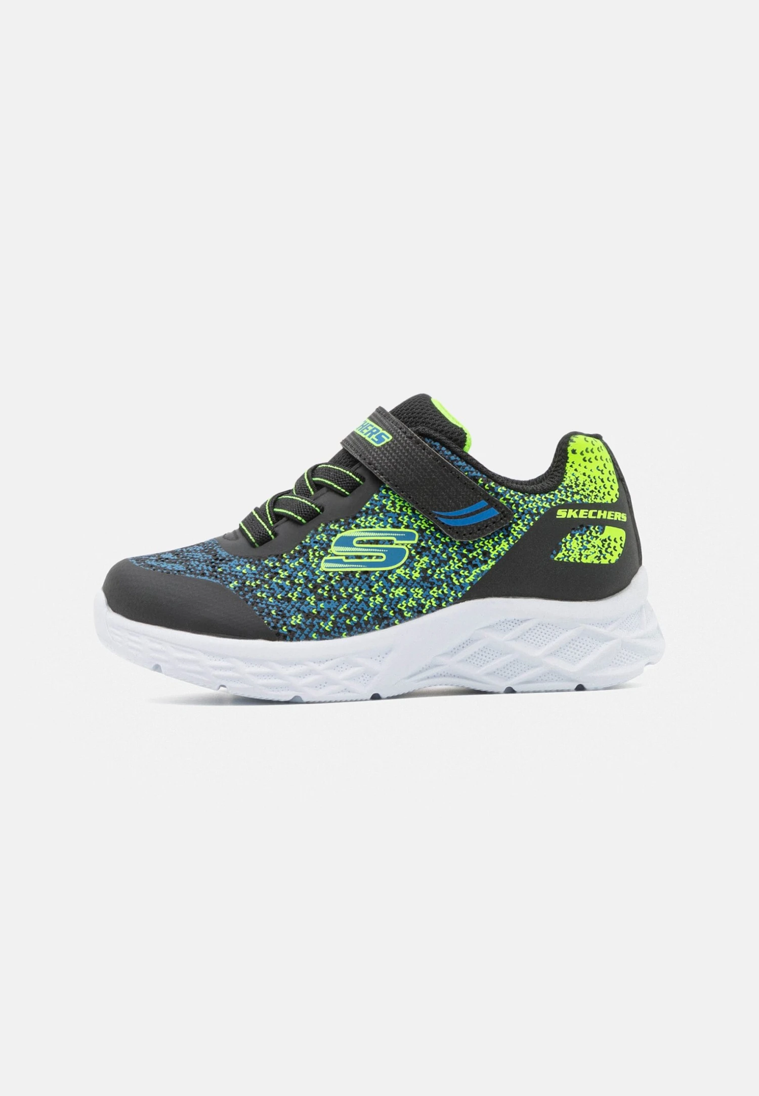 Skechers Microspec Ii - Sneakers Laag - Black/Blue/Lime 1 Skechers Microspec Ii - Sneakers Laag - Black/Blue/Lime