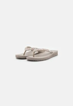 Skechers Meditation - Teensandalen - Taupe -Aanbiedingen Skechers Winkel 76335d7d275f4cd68078ca0006cb255d