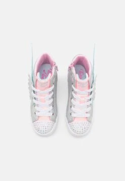 Skechers Twi-Lites 2.0 - Sneakers Hoog - Silver/Pink & Lt. Blue Trim -Aanbiedingen Skechers Winkel 770d2234273c4c518236ae98840b78c0