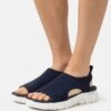 Flex Appeal 4.0 - Sandalen Met Sleehak - Navy
