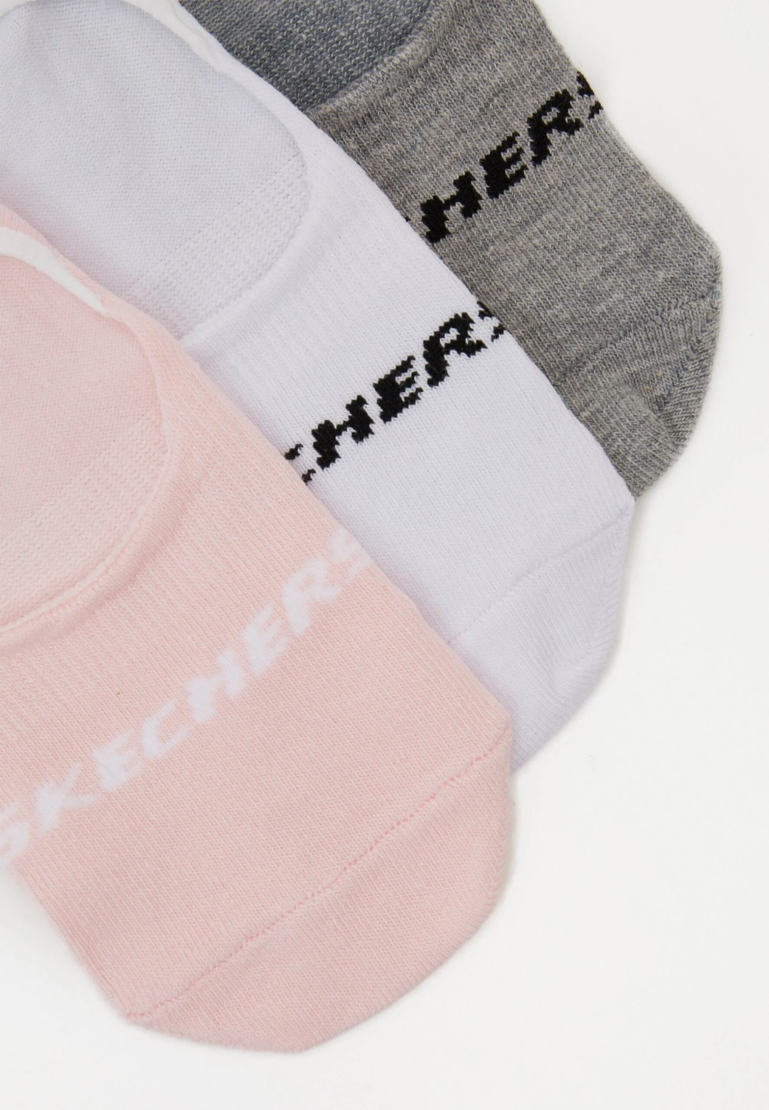 Skechers Basic Footies Ventilation 6Pack - Enkelsokken - English Rose 3 Skechers Basic Footies Ventilation 6Pack - Enkelsokken - English Rose - Afbeelding 3