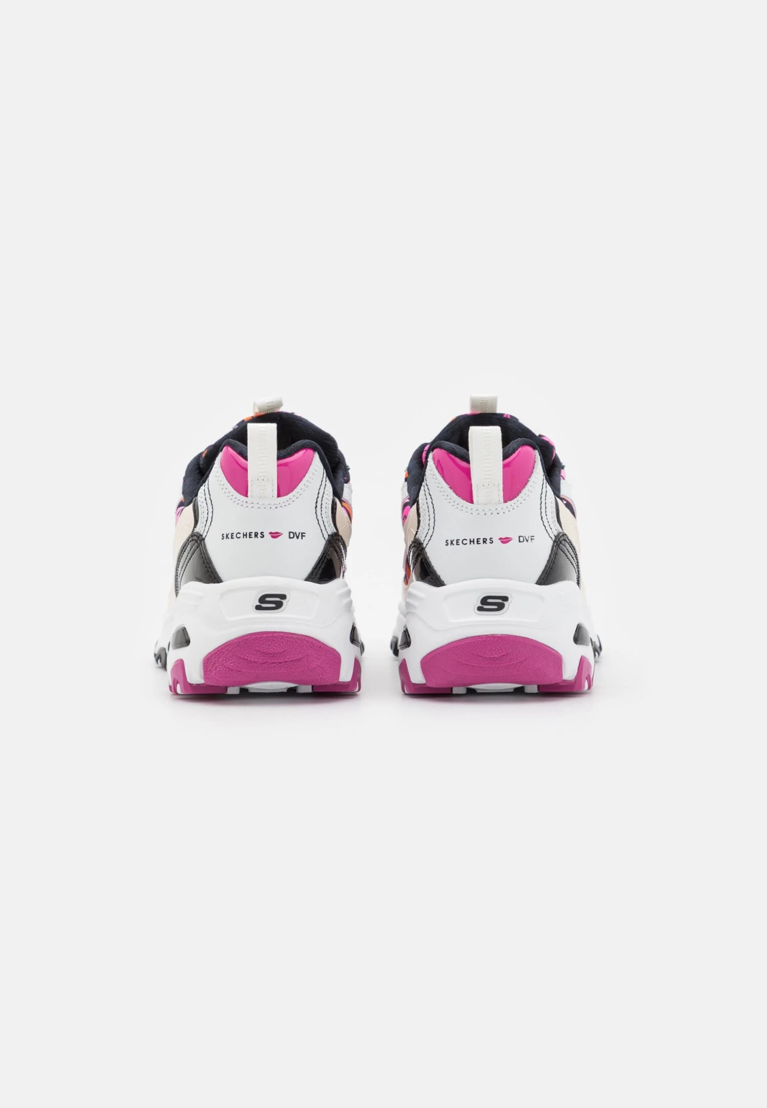 D'Lites Diane Von Fürstenberg - Sneakers Laag - White/Black /Pink 4 D'Lites Diane Von Fürstenberg - Sneakers Laag - White/Black /Pink - Afbeelding 4