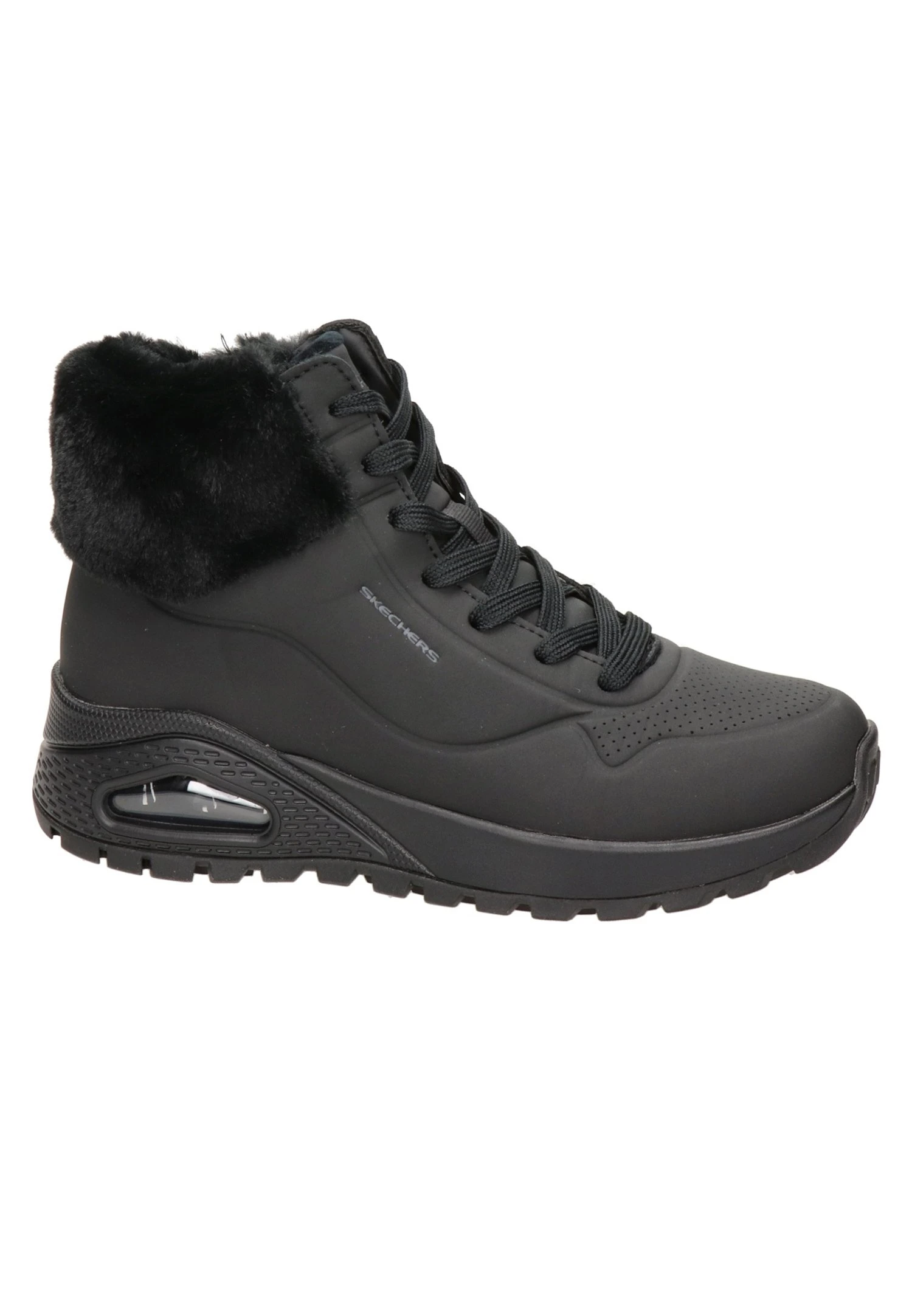 Skechers Korte Laarzen - Schwarz Bbk 7 Skechers Korte Laarzen - Schwarz Bbk - Afbeelding 7