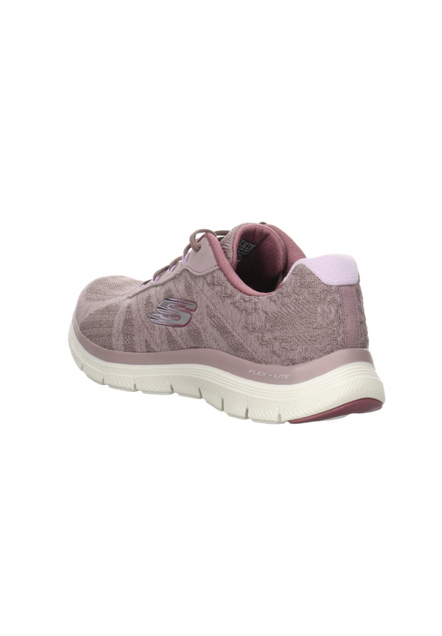 Skechers Schnürhalb Fresh Move - Sneakers Laag - Mauve 9 Skechers Schnürhalb Fresh Move - Sneakers Laag - Mauve - Afbeelding 9