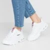 Energy - Sneakers Laag - White/Red/Navy