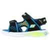 Skechers E-Ii Beach Glower - Outdoorsandalen - Black/Blue/Royal/Lime
