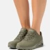Uno - Sneakers Laag - Olive