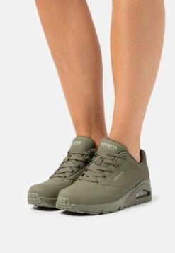 Uno - Sneakers Laag - Olive