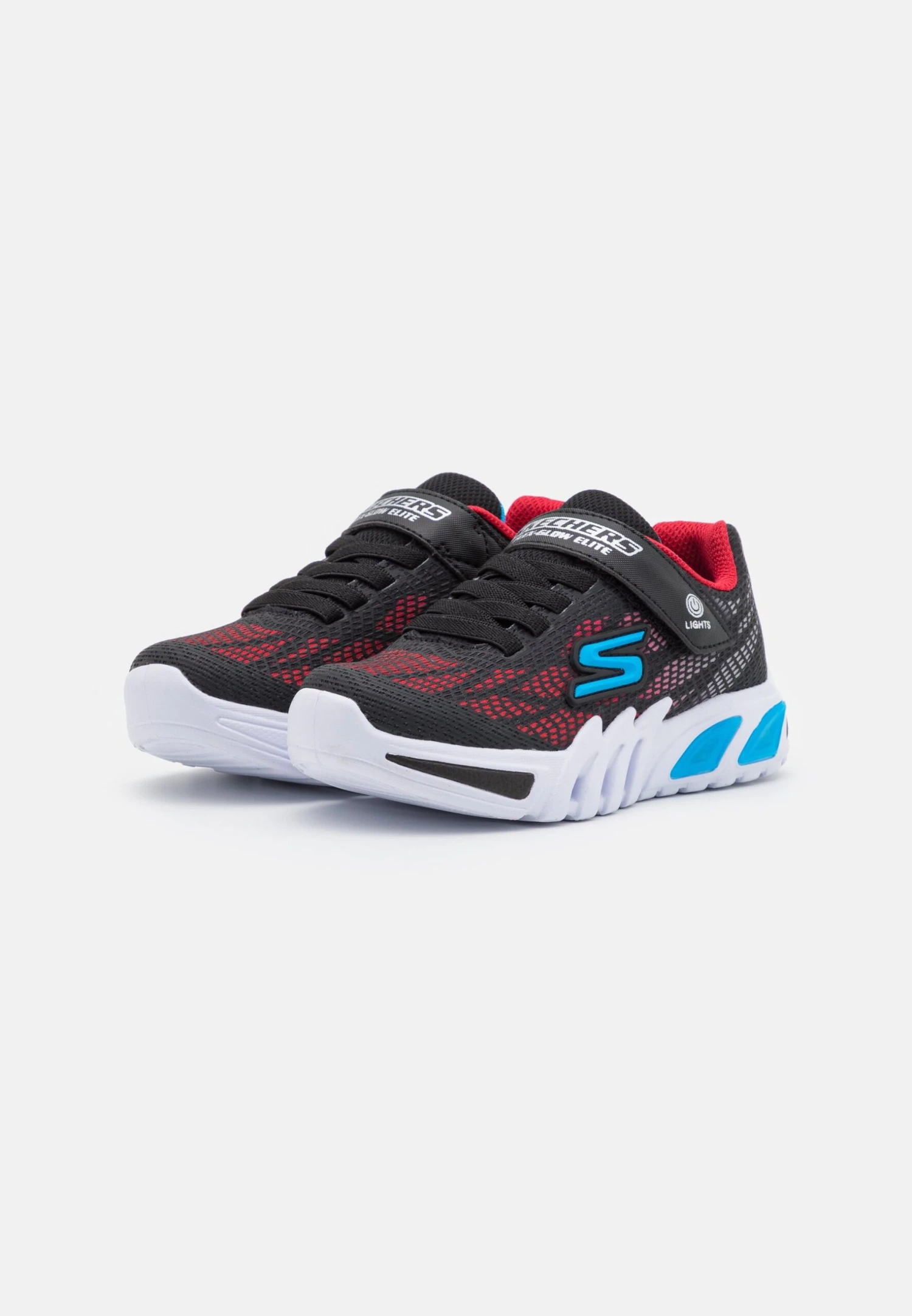 Skechers Flex-Glow Elite - Sneakers Laag - Black/Red/Blue 2 Skechers Flex-Glow Elite - Sneakers Laag - Black/Red/Blue - Afbeelding 2