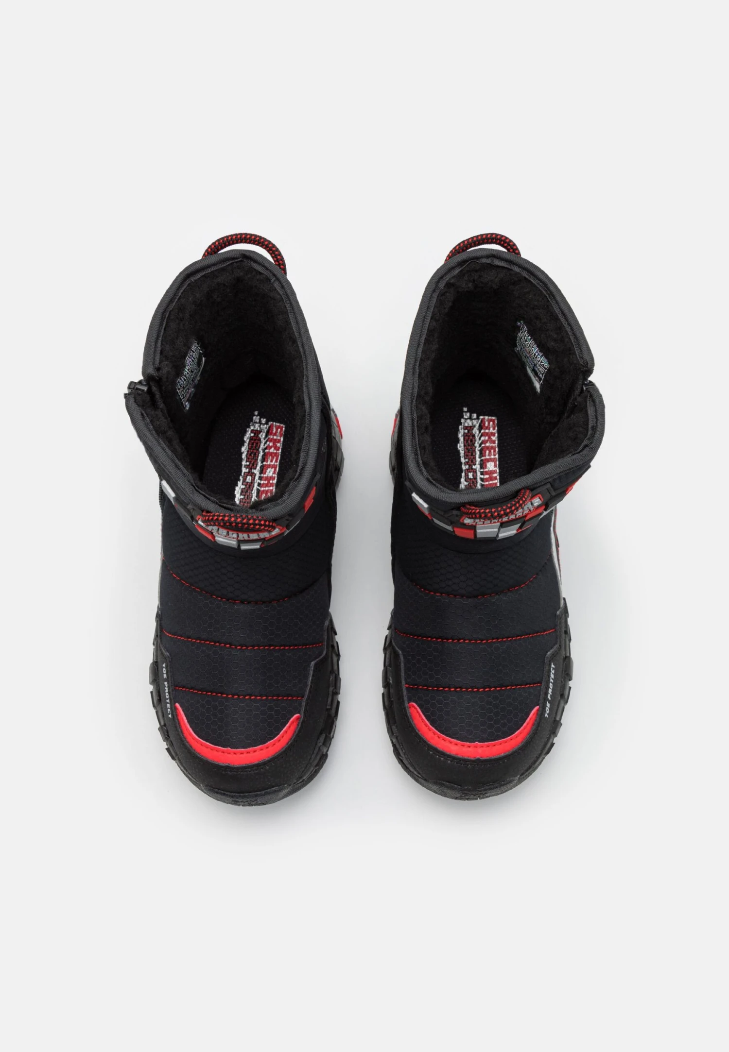 Skechers Mega-Craft - Korte Laarzen - Black/Red/Silver 4 Skechers Mega-Craft - Korte Laarzen - Black/Red/Silver - Afbeelding 4