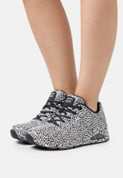 Uno - Sneakers Laag - Black/White