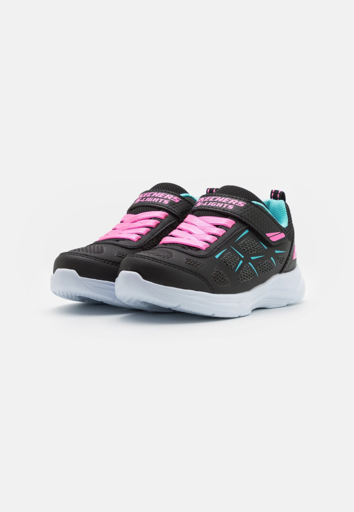 Skechers Glimmer Kicks - Sneakers Laag - Black/Pink 2 Skechers Glimmer Kicks - Sneakers Laag - Black/Pink - Afbeelding 2