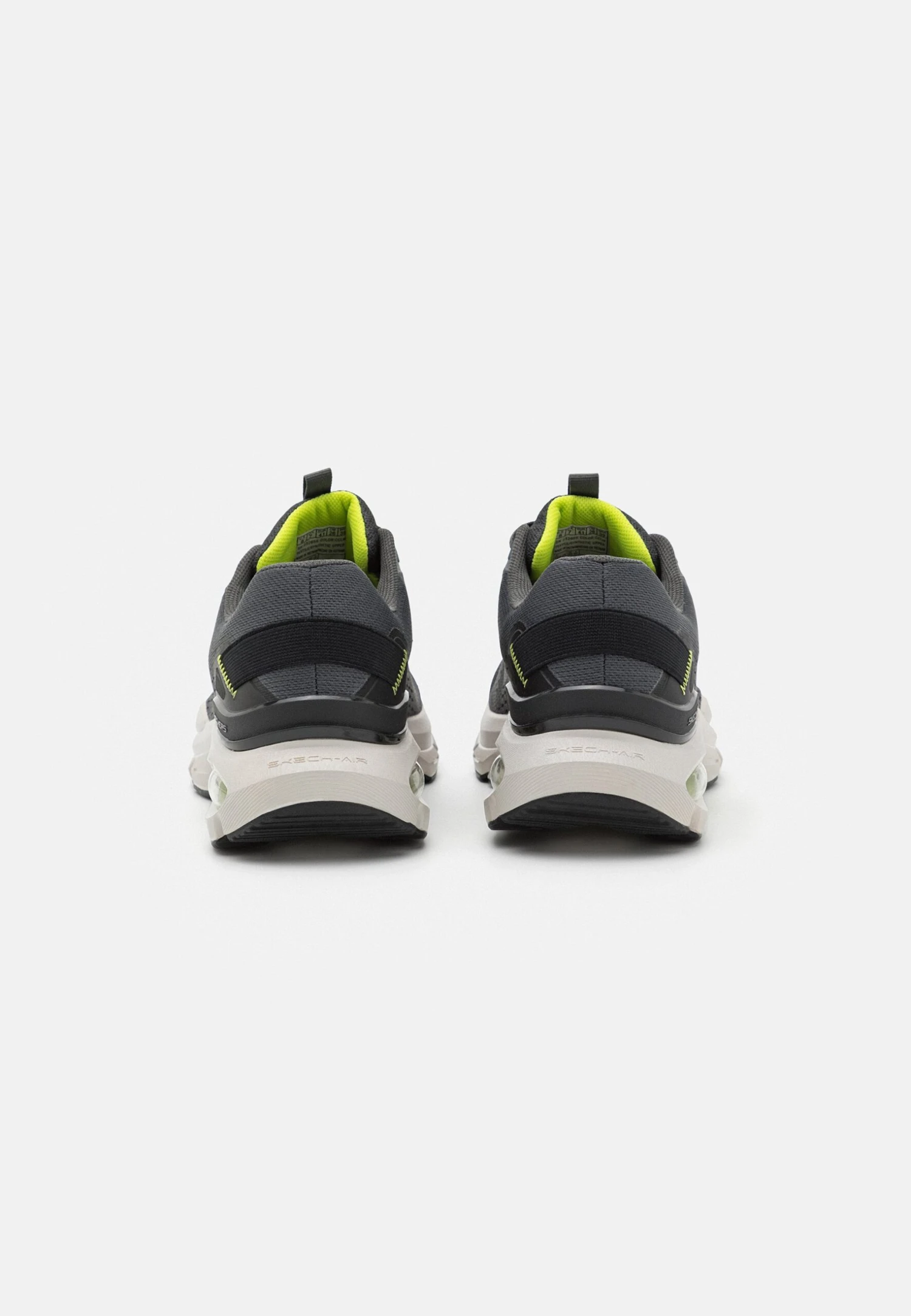 Skech Air- Sneakers Laag - Charcoal/Lime 3 Skech Air- Sneakers Laag - Charcoal/Lime - Afbeelding 3