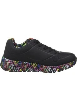 Skechers Street Uno Lite - Lovey Luv - Sneakers Laag - Bkmt Black Multi