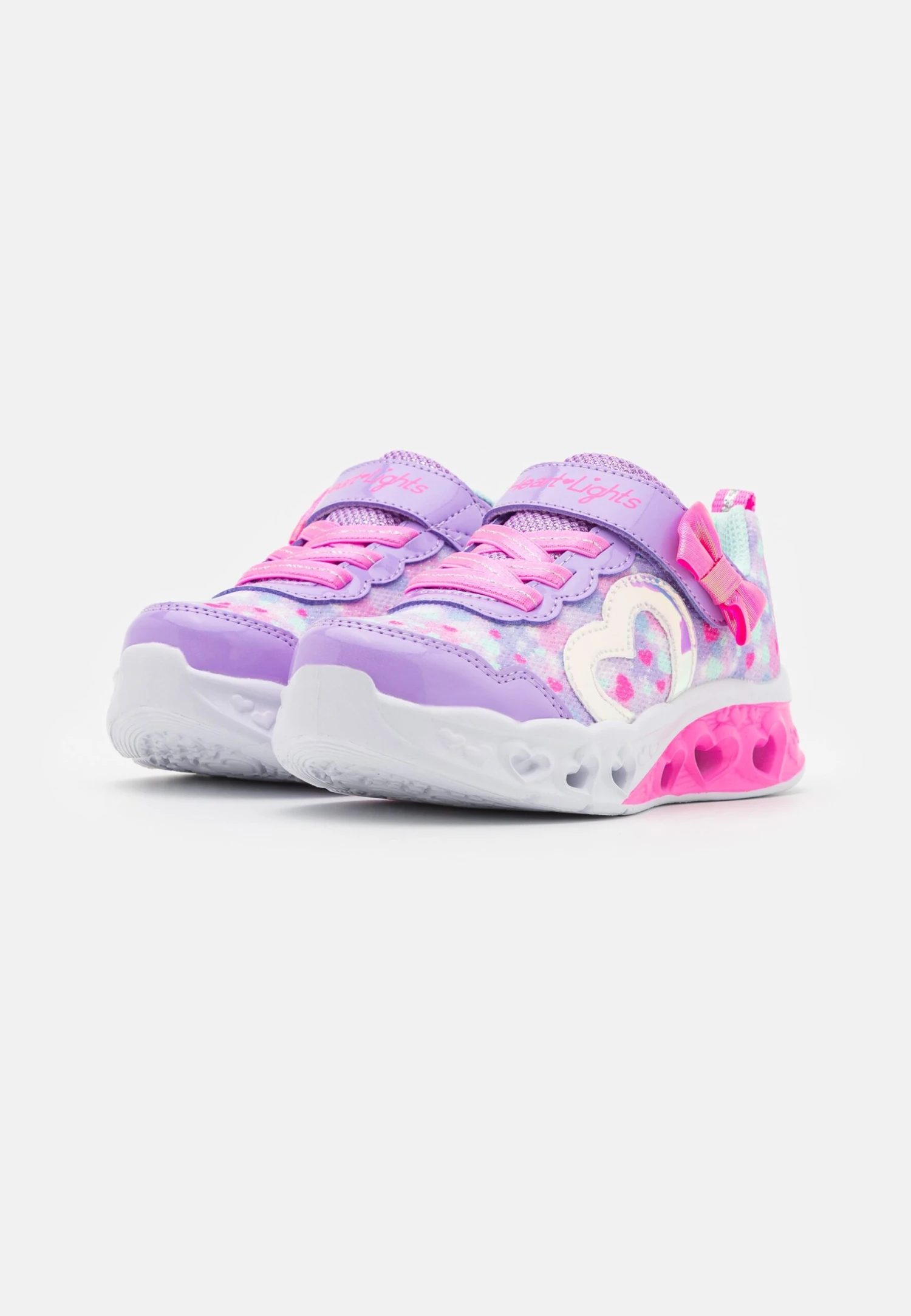 Skechers Flutter Heart Lights - Sneakers Laag - Lavender/Hot Pink 2 Skechers Flutter Heart Lights - Sneakers Laag - Lavender/Hot Pink - Afbeelding 2