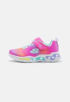 Skechers Wavy Beams - Sneakers Laag - Pink/Multi-Coloured