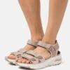Arch Fit - Outdoorsandalen - Taupe Webbing/Pink Neoprene
