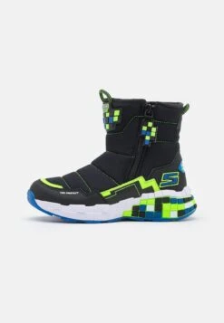 Skechers Mega-Craft - Korte Laarzen - Black/Blue/Green