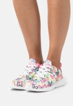 Bobs Squad - Sneakers Laag - White/Multicolor