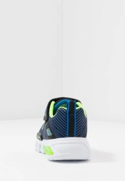 Skechers Flex Glow - Sneakers Laag - Black/Blue/Lime -Aanbiedingen Skechers Winkel 8ae64143d6d8460184053aadf05f238d