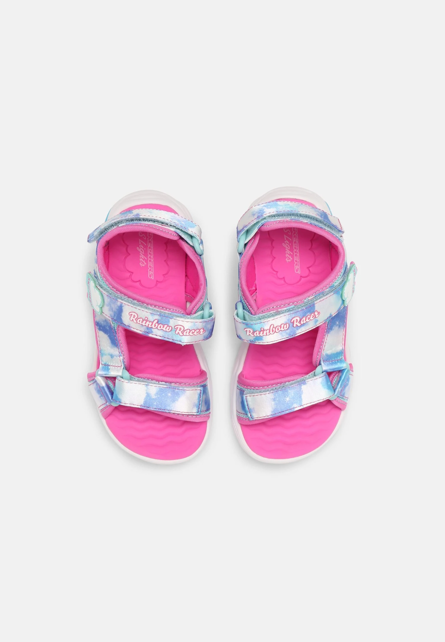 Skechers Rainbow Racer - Sandalen - Pink/Blue 4 Skechers Rainbow Racer - Sandalen - Pink/Blue - Afbeelding 4
