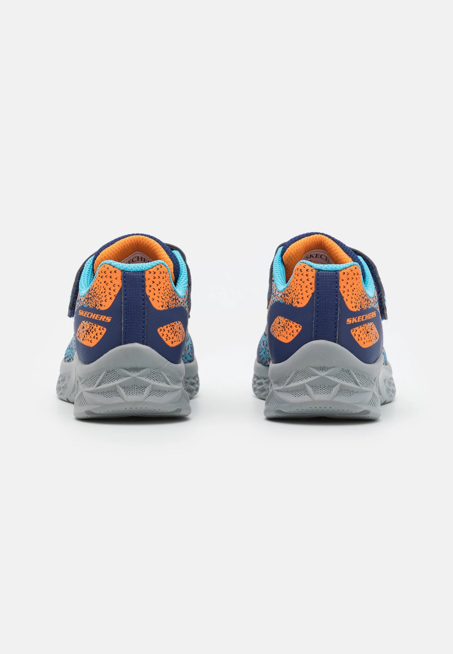 Skechers Microspec 2.0 - Sneakers Laag - Navy Blue/Orange 3 Skechers Microspec 2.0 - Sneakers Laag - Navy Blue/Orange - Afbeelding 3