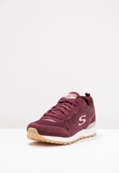 Skechers Sneakers Laag - Burgundy/Rose Gold -Aanbiedingen Skechers Winkel 8e579455f0d942e5aab3b35f3bfb7c3e