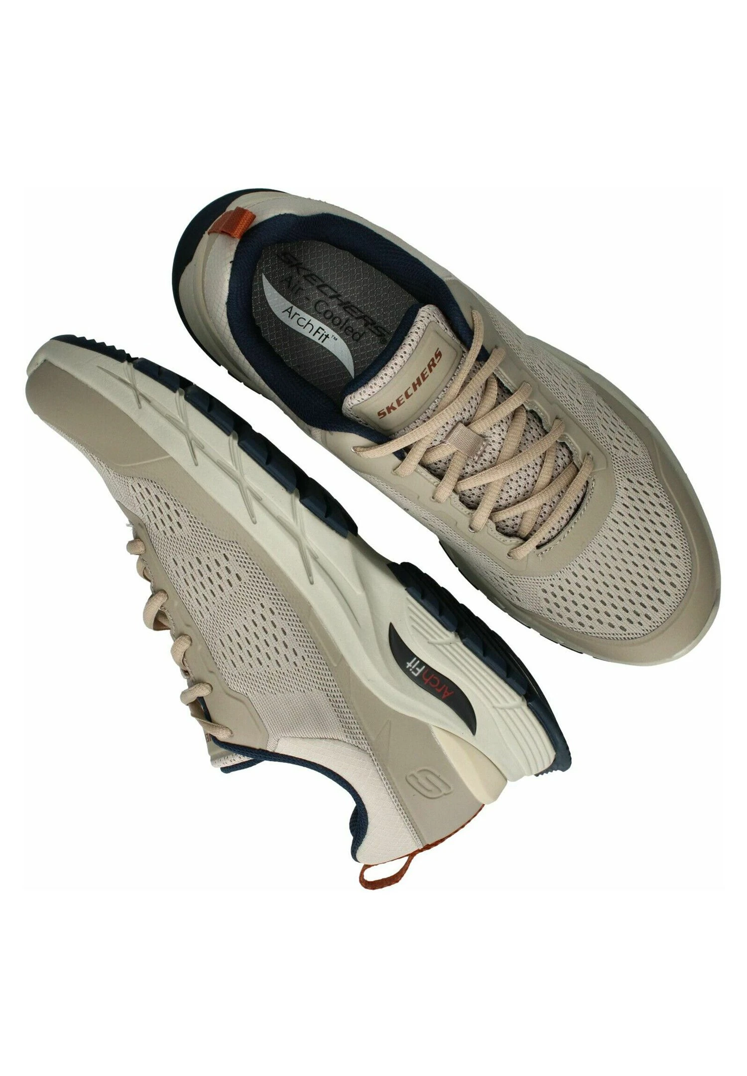 Skechers Arch Fit Baxter-Pendroy - Sneakers Laag - Beige Dunkel 3 Skechers Arch Fit Baxter-Pendroy - Sneakers Laag - Beige Dunkel - Afbeelding 3