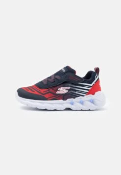 Skechers Magna Lights - Sneakers Laag - Navy/Red/White