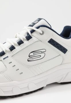 Skechers Oak Canyon - Sneakers Laag - White/Navy -Aanbiedingen Skechers Winkel 9451c7bb0e164816bb27145567661dd4