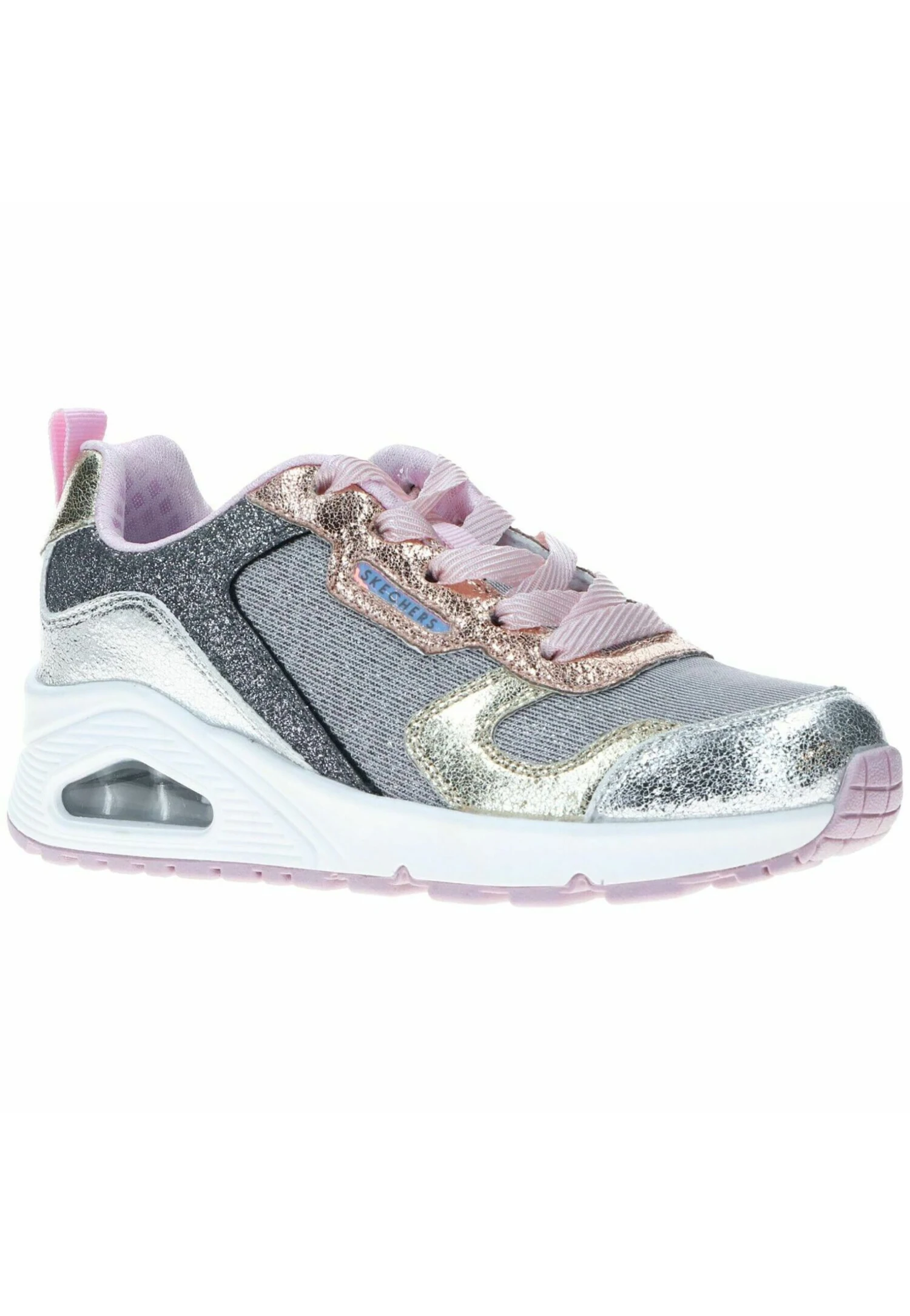Skechers Sneakers Laag - Gumt Silver Grey 2 Skechers Sneakers Laag - Gumt Silver Grey - Afbeelding 2