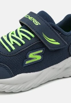 Skechers Gore Strap Molded Logo - Sneakers Laag - Navy/Lime -Aanbiedingen Skechers Winkel 96b7d550bcfb4b238f31cbff7632a18b
