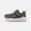 Skechers Gore Strap Molded Logo - Sneakers Laag - Charcoal/Orange