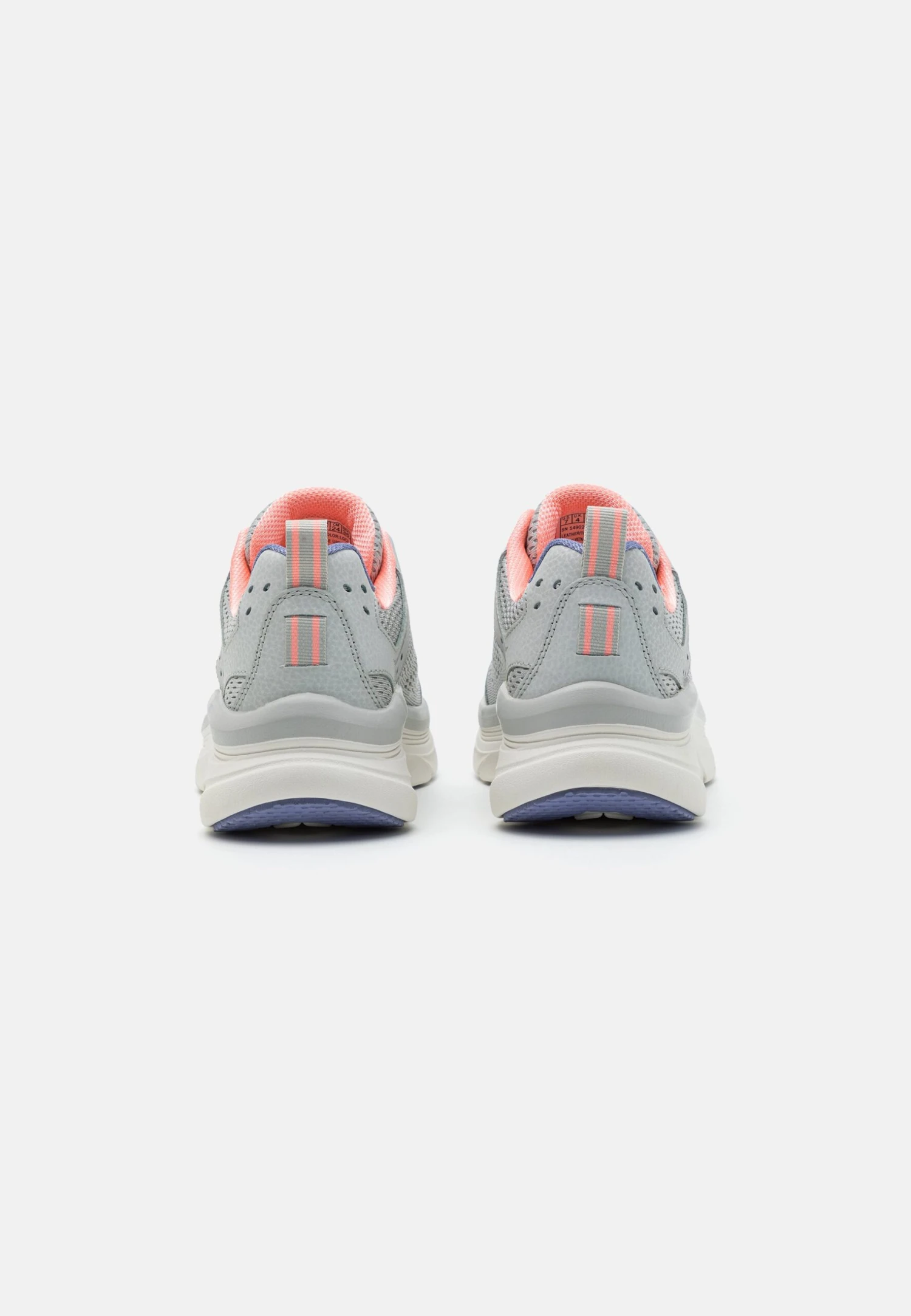 D'Lux Walker - Sneakers Laag - Light Gray/Coral/Lavender 4 D'Lux Walker - Sneakers Laag - Light Gray/Coral/Lavender - Afbeelding 4